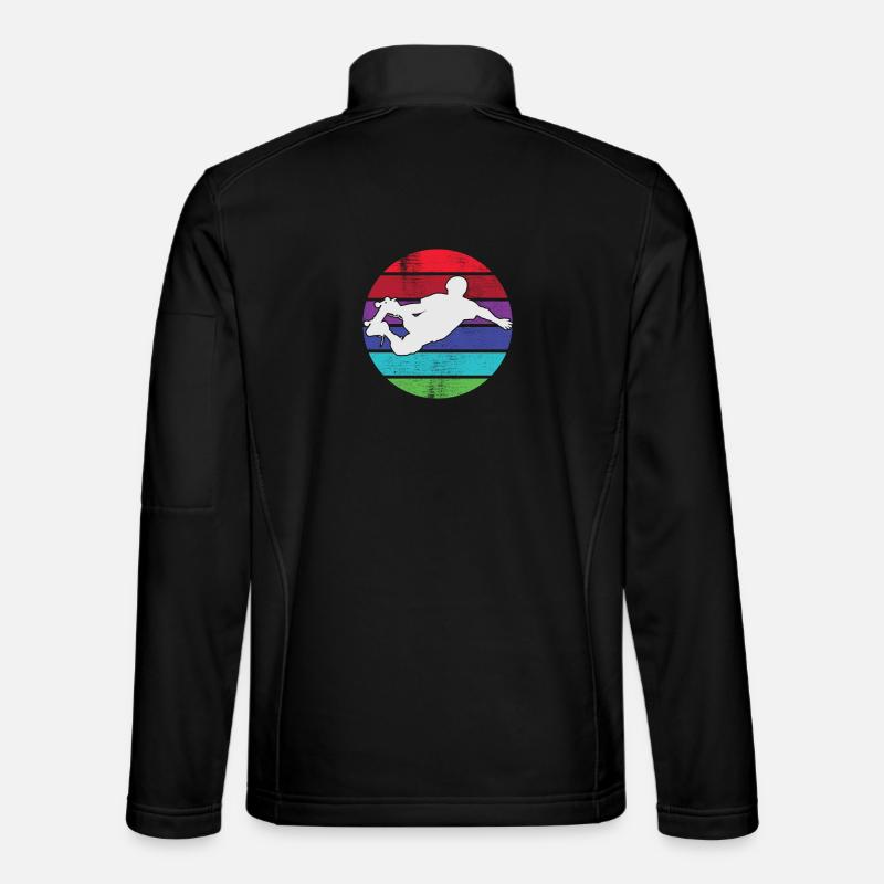 Skateboarding - Skateboarder - Unisex Softshelljacke - Schwarz