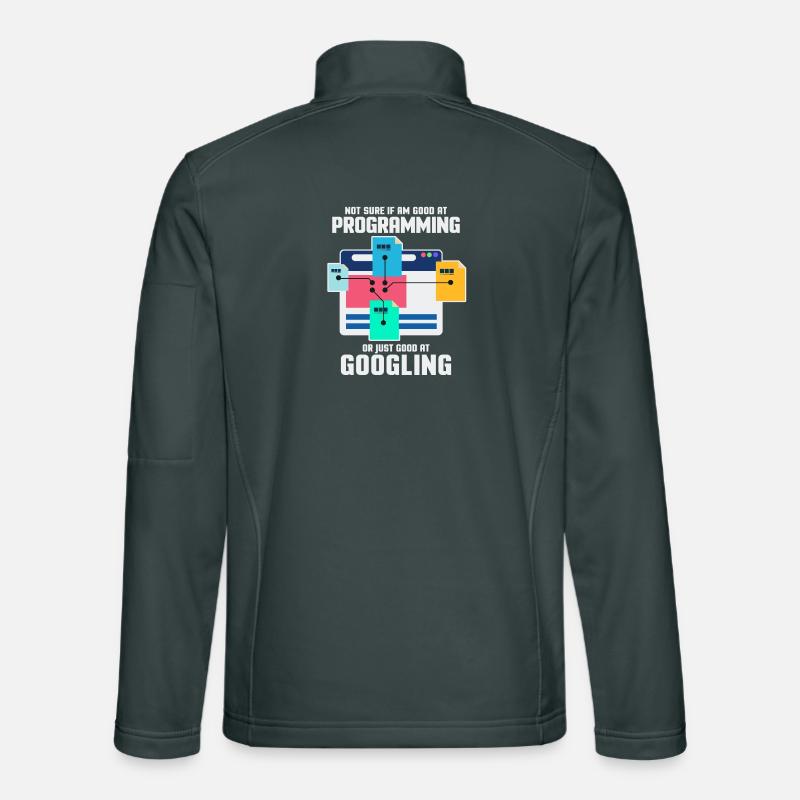 Programmer Programming IT Computer Gift Unisex Softshell Jacket