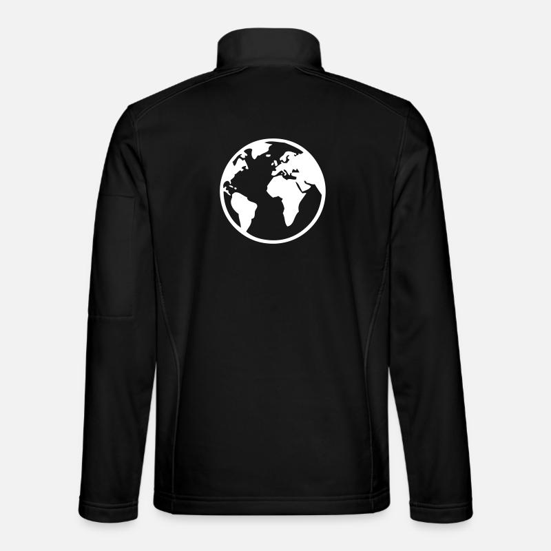 Earth - Unisex Softshell Jacket - black