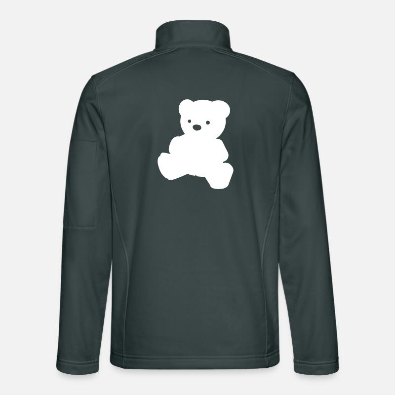 Ein einfacher Teddybär Unisex Softshelljacke