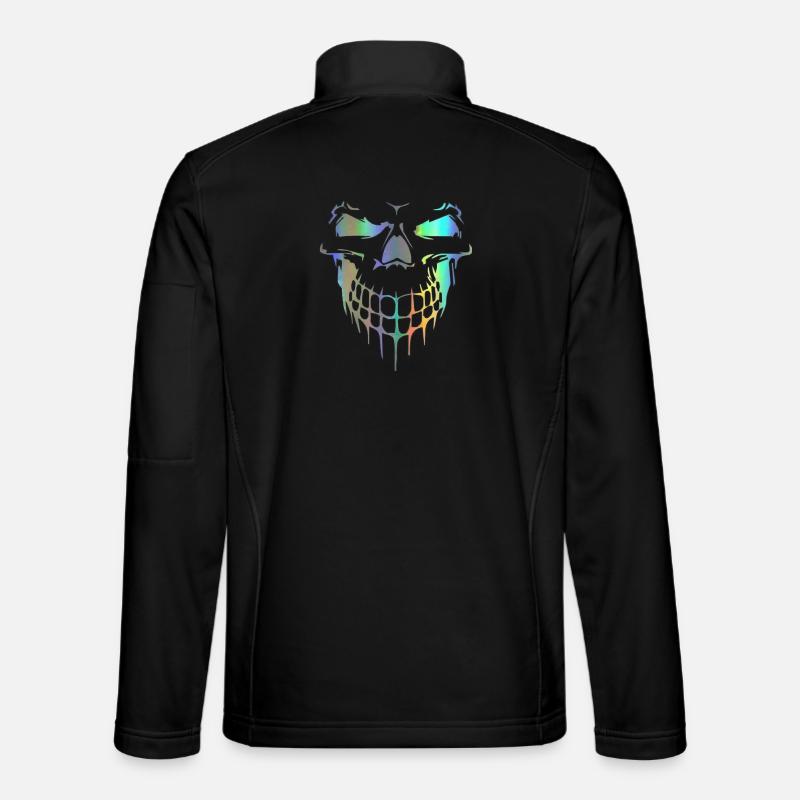 Totenkopf - Unisex Softshelljacke - Schwarz