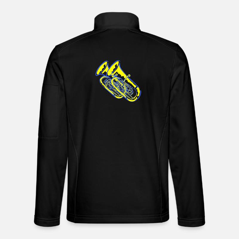 tuba - Unisex Softshelljacke - Schwarz