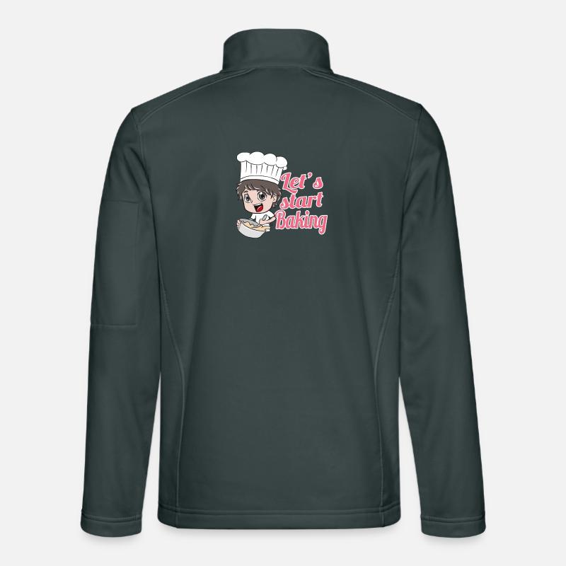 Cuisson des aliments Veste en tissu softshell Unisexe