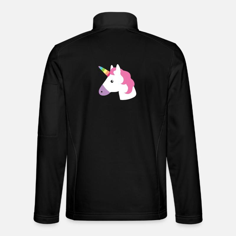 Unicorn - Unisex Softshell Jacket - black