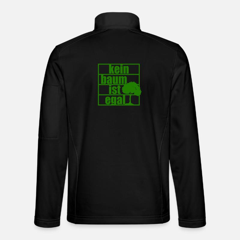 No tree does not matter Climate protection Climate change Forest Unisex Softshell Jacket