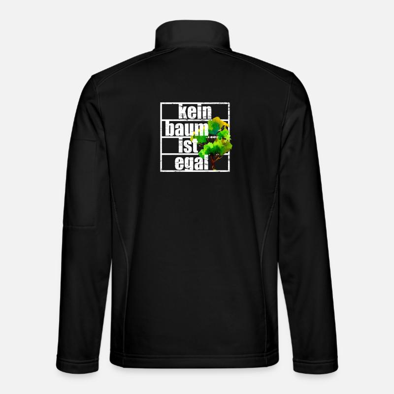 No tree does not matter Climate protection Climate change Forest Unisex Softshell Jacket