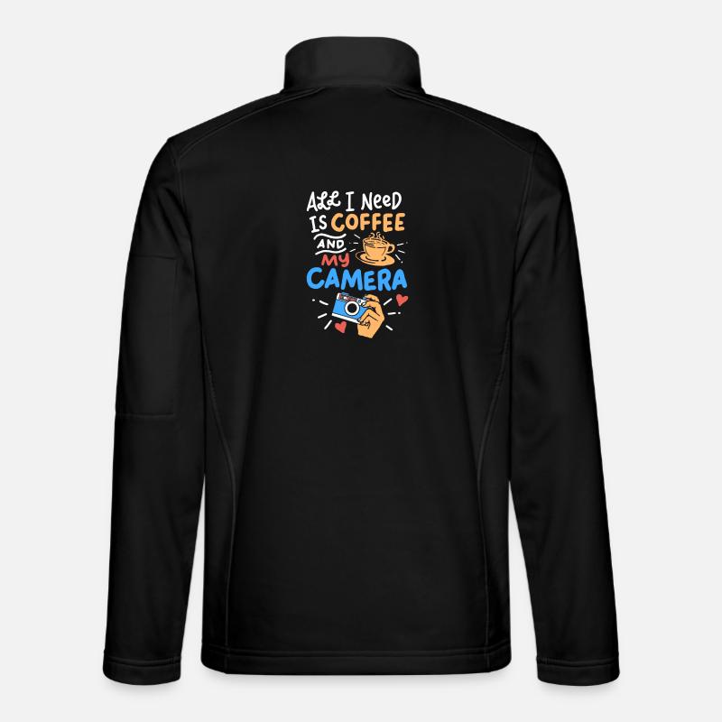 Fotografie - Unisex Softshelljacke - Schwarz