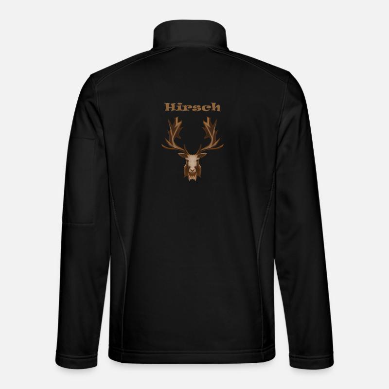 cerf Veste en tissu softshell Unisexe
