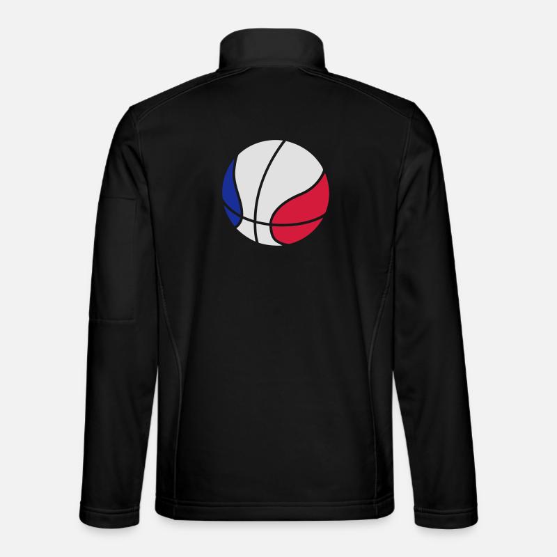 Basketball - Unisex Softshelljacke - Schwarz