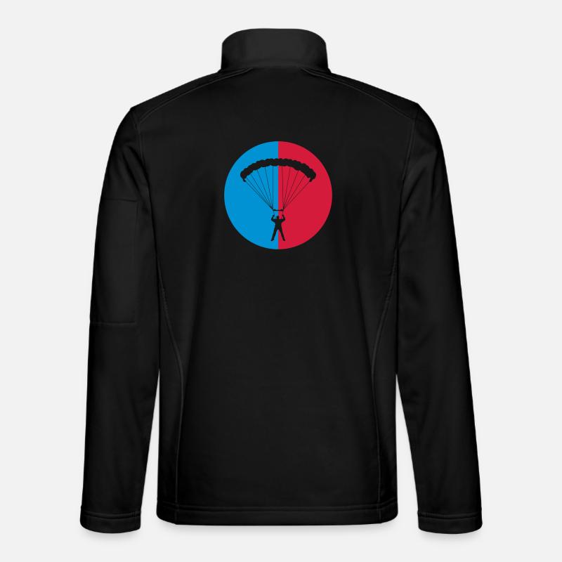 Skydiving - Unisex Softshell Jacket - black