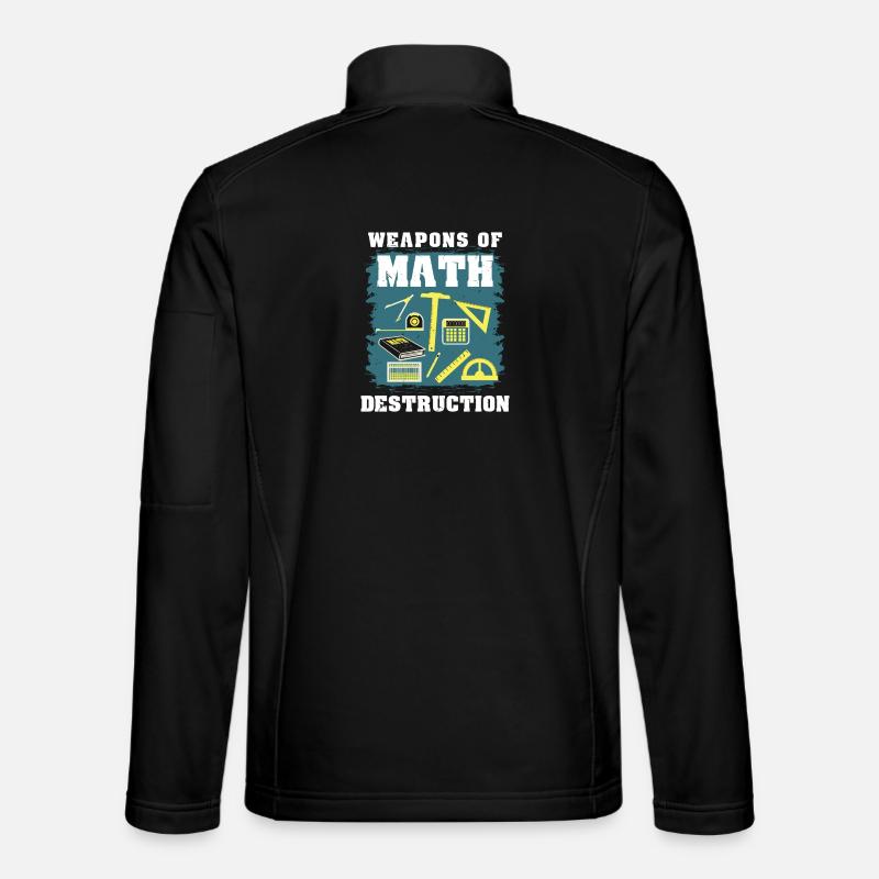 Math math gift - Unisex Softshell Jacket - black