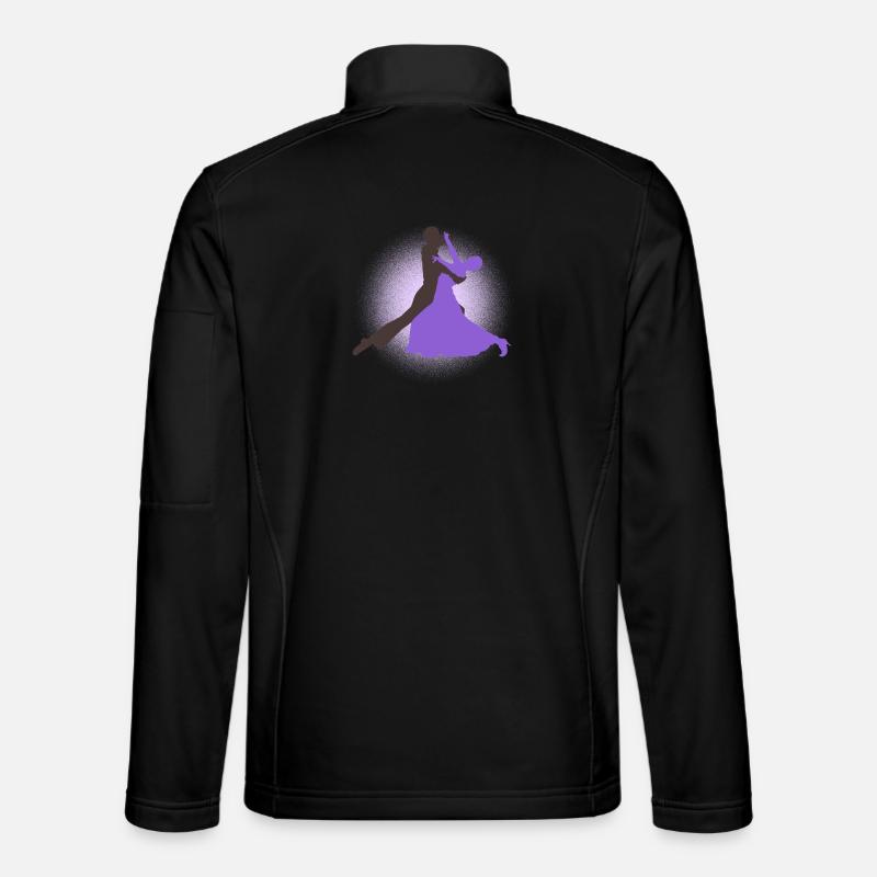 Tanzpaar - Unisex Softshelljacke - Schwarz