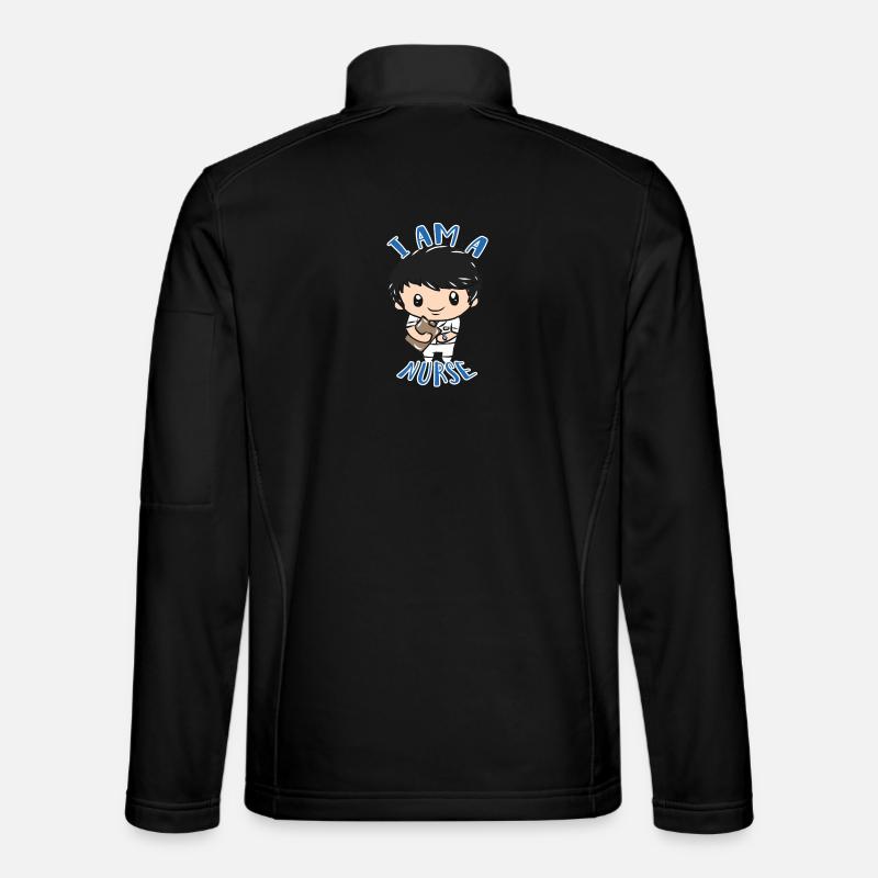 Krankenpfleger - Unisex Softshelljacke - Schwarz