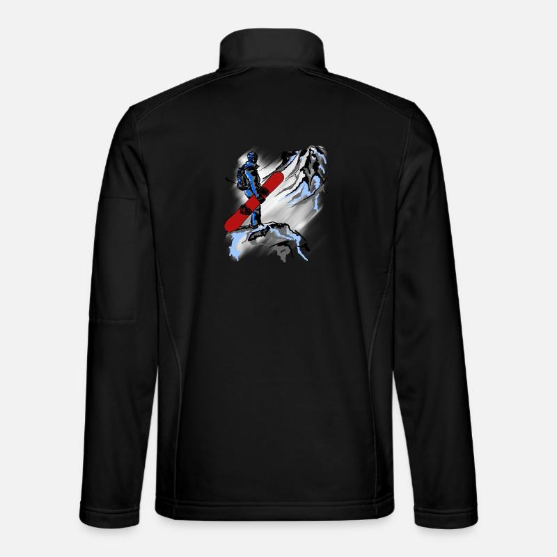 snowboarding Veste en tissu softshell Unisexe