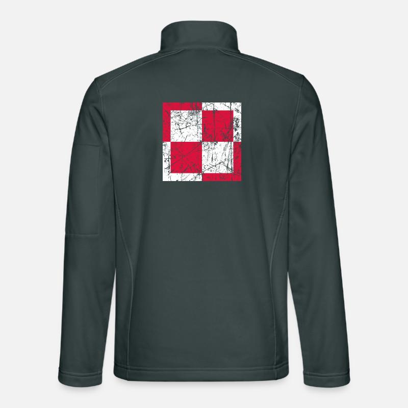 Fliegerabzeichen Polen air force roundel Poland Unisex Softshell Jacket