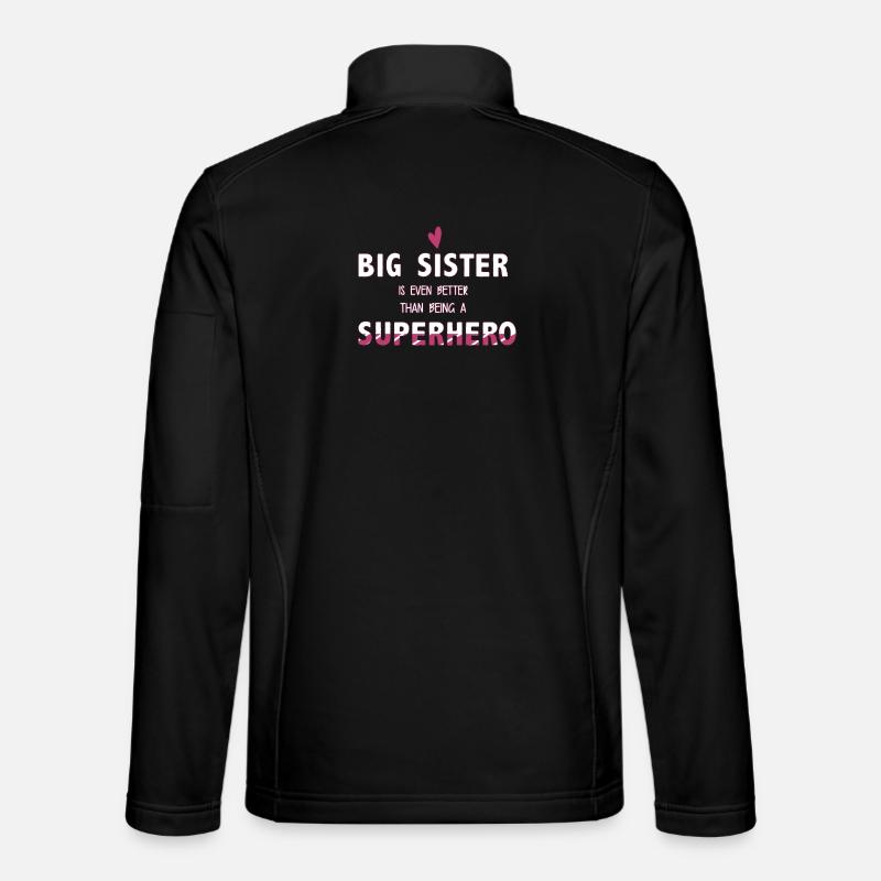 sister - Unisex Softshell Jacket - black