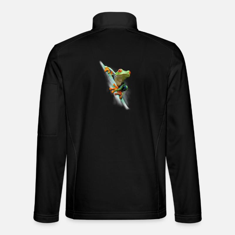 Frosch - Unisex Softshelljacke - Schwarz
