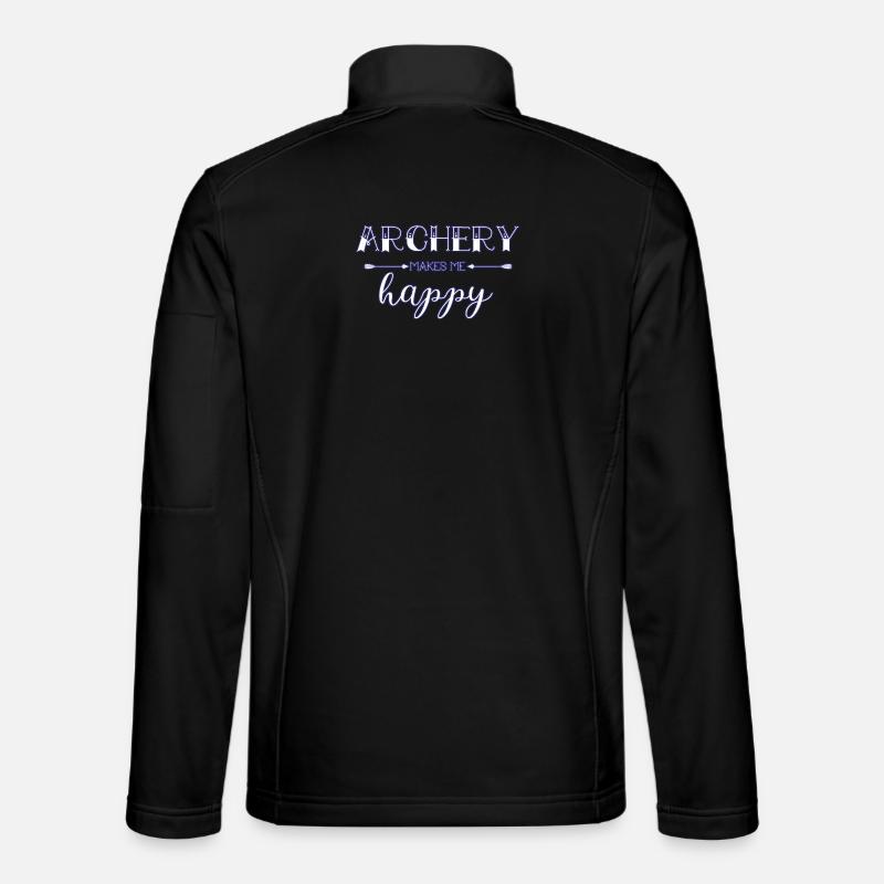Archery Sport - Unisex Softshell Jacket - black