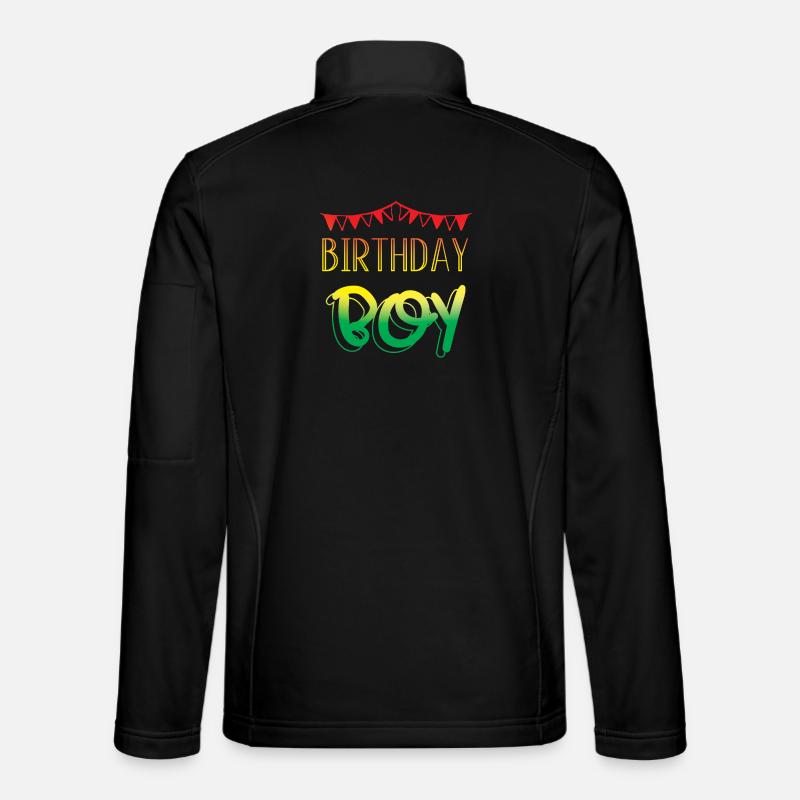 Happy Birthday - Unisex Softshelljacke - Schwarz