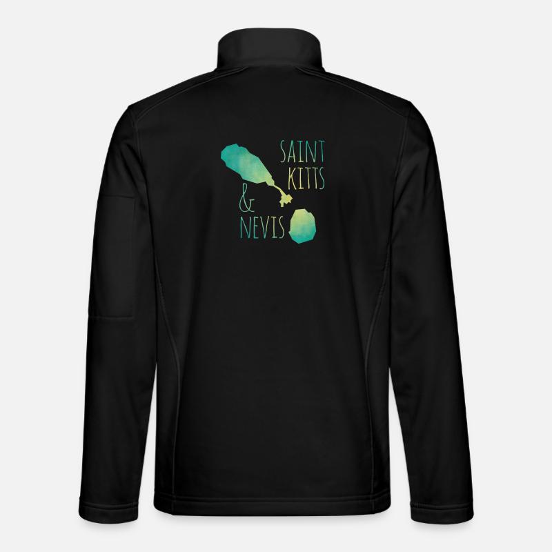 Saint Kitts and Nevis Unisex Softshelljacke