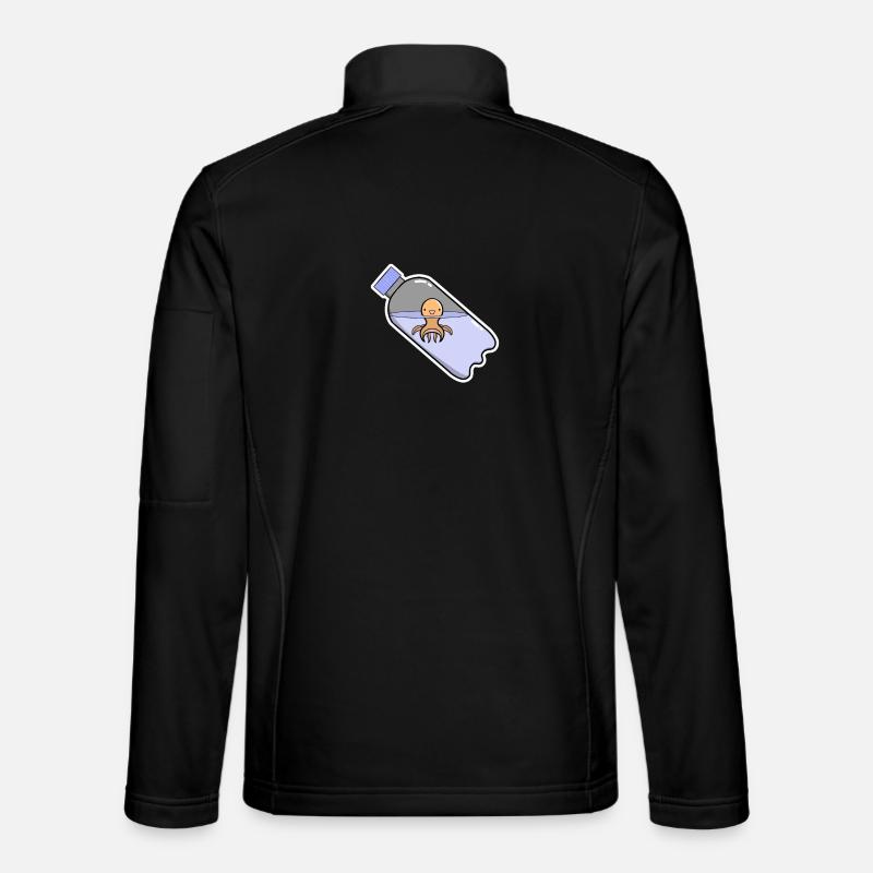 Oktopus - Unisex Softshelljacke - Schwarz