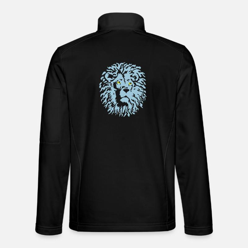 lion - Unisex Softshell Jacket - black