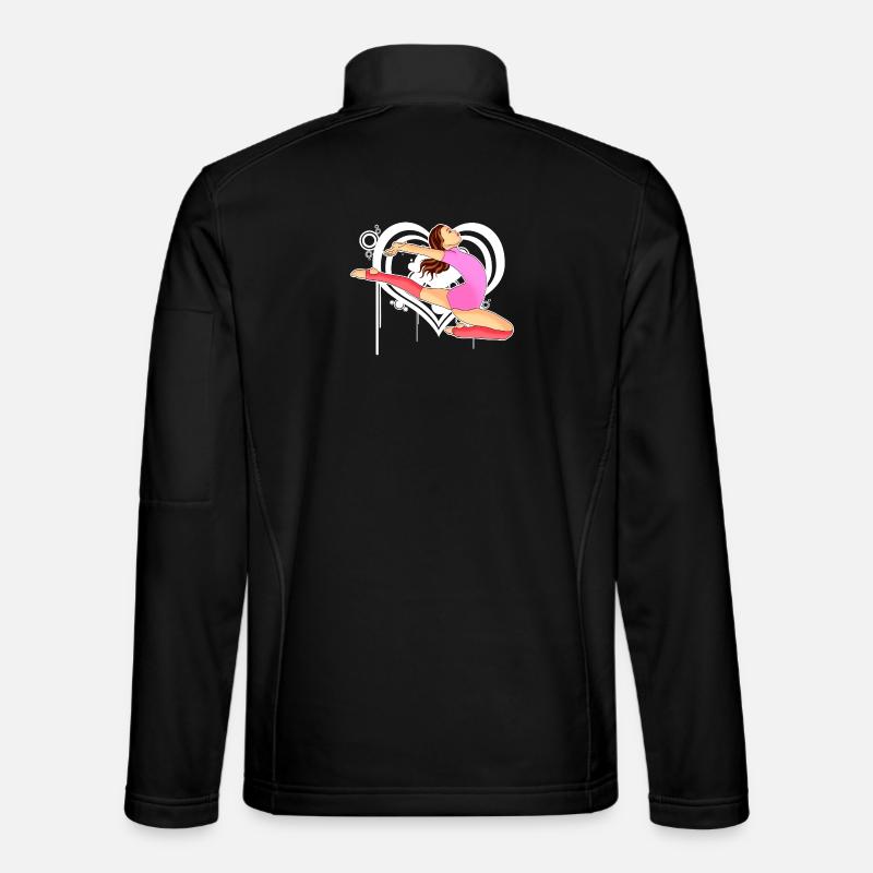 Gymnastics - Gymnast - Athletics - Unisex Softshell Jacket - black