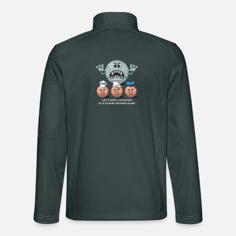 Les 3 petits cochonnets Unisex Softshelljacke