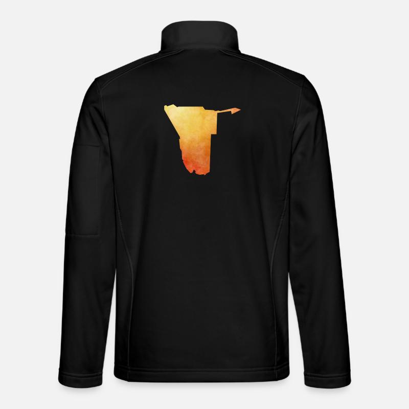 Namibia - Unisex Softshelljacke - Schwarz