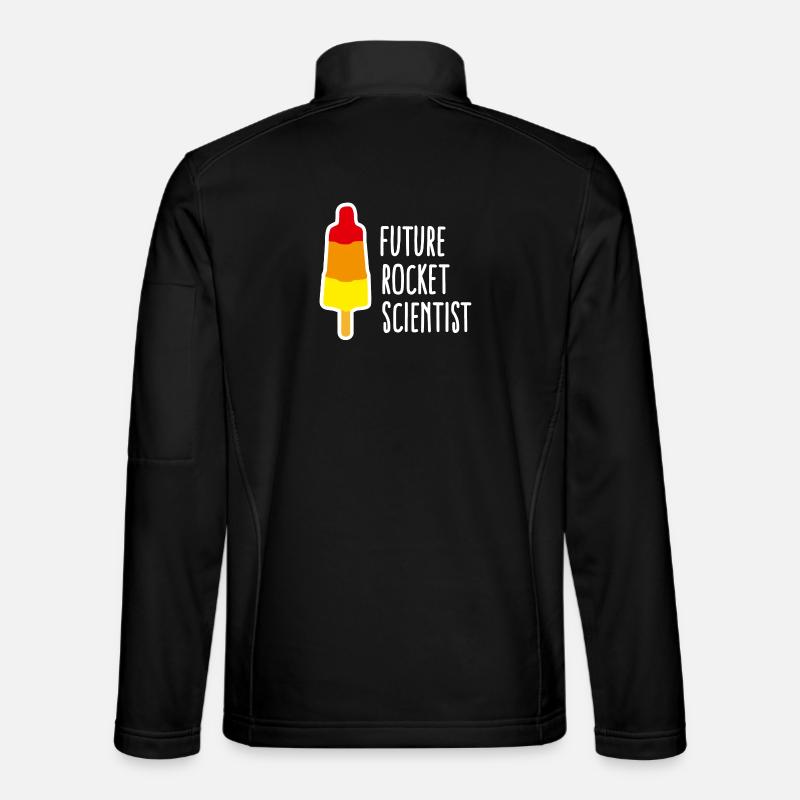 Future rocket scientist Eis Abschluss Rakete Unisex Softshelljacke