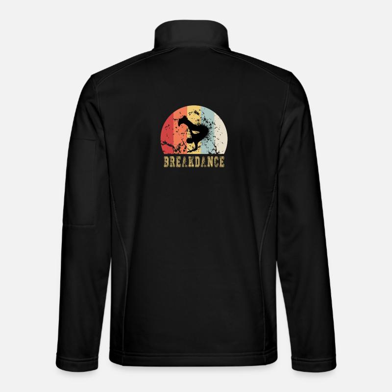 Breakdance vintage Veste en tissu softshell Unisexe