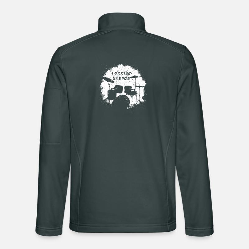 Drums Drummer Unisex Softshell Jacket