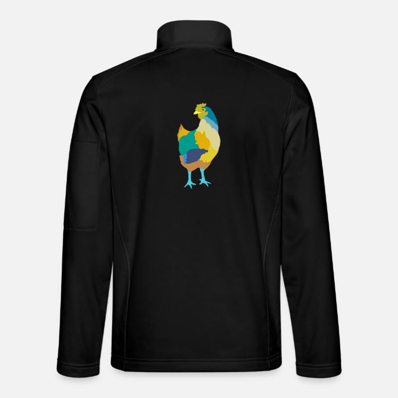 chicken Unisex Softshell Jacket