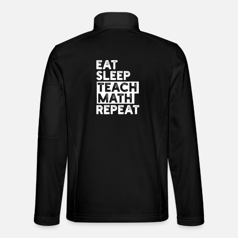 Professeur de mathématiques Mathématiques Veste en tissu softshell Unisexe