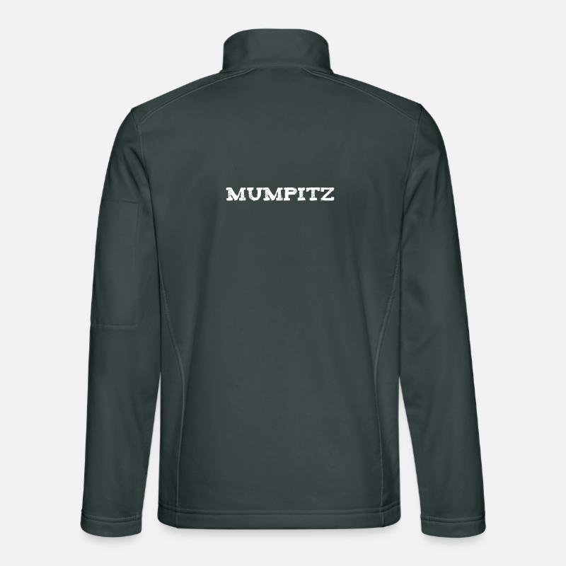Mumpitz Distressed Logo Unisex Softshelljacke