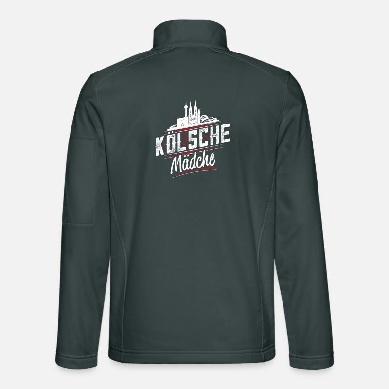 Kölsche Mädche - Kölsches Mädchen - Köln Unisex Softshelljacke
