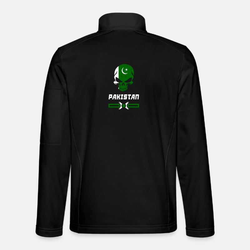 Pakistan skull design / gift Unisex Softshell Jacket