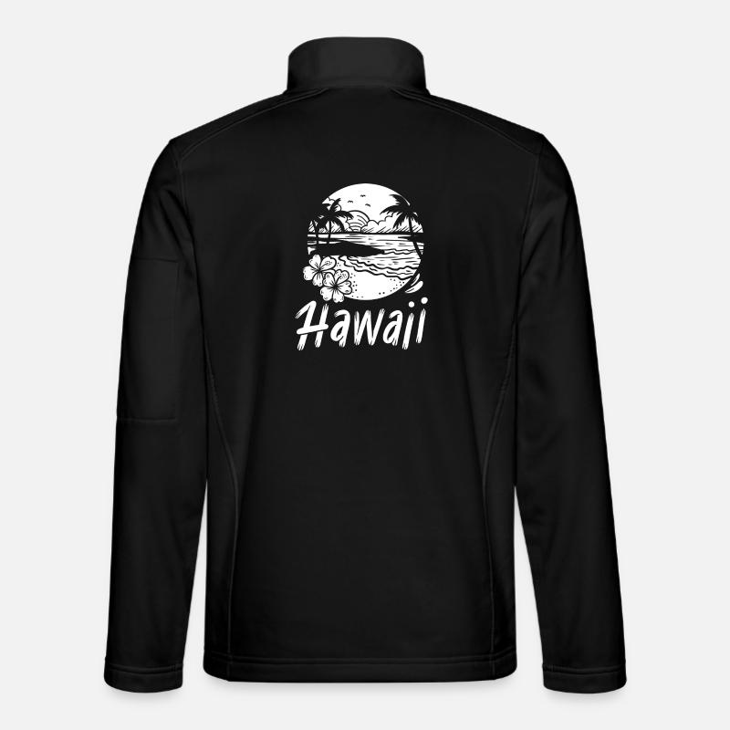 Hawaii - Unisex Softshell Jacket - black