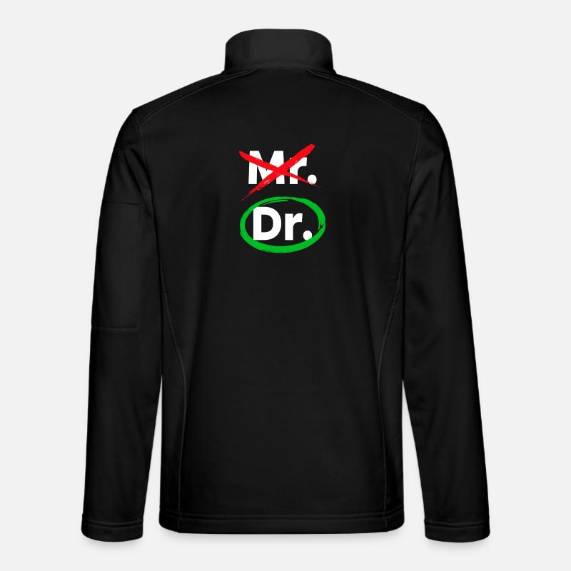 Doktor Arzt Facharzt Statement Notarzt Statement Unisex Softshelljacke