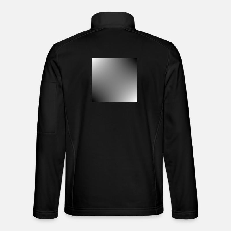 Modèle de texture de fond gris Personnaliser Veste en tissu softshell Unisexe
