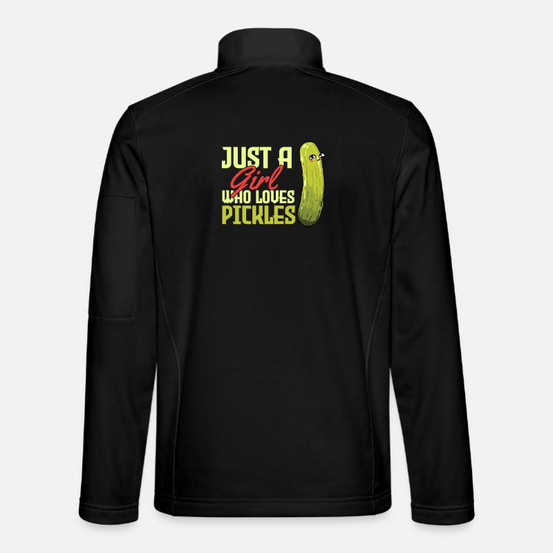 Pickles Pickle lover - Unisex Softshell Jacket - black