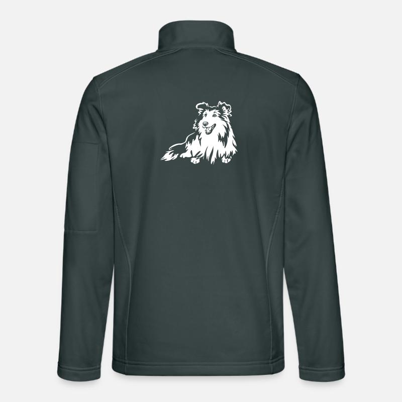 Sheltie "Black Edition" Veste en tissu softshell Unisexe