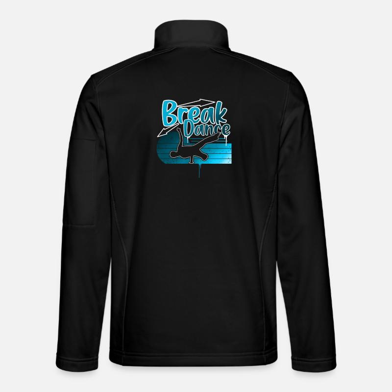 Breakdance - Unisex Softshell Jacket - black