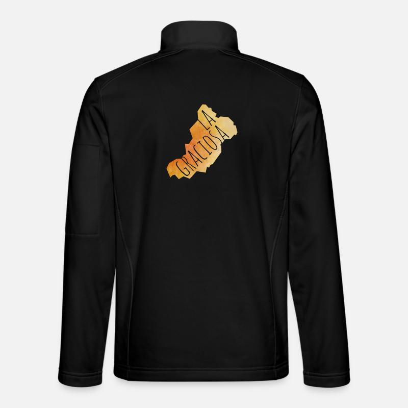 La Graciosa - Unisex Softshelljacke - Schwarz