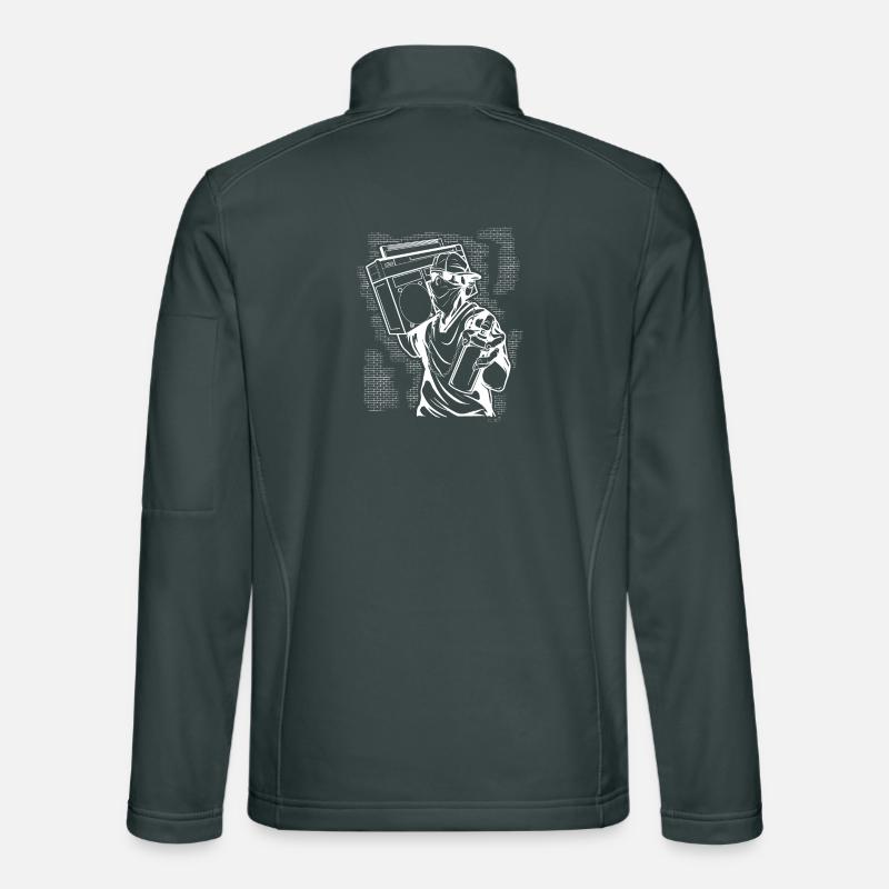 graffiti Unisex Softshell Jacket