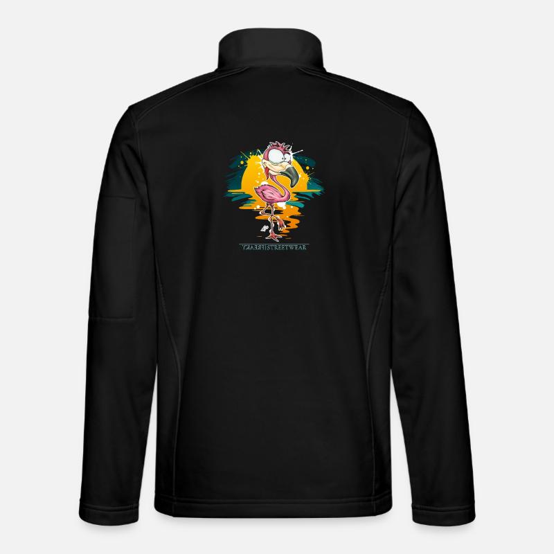 Flamingo Weirdo Unisex Softshell Jacket