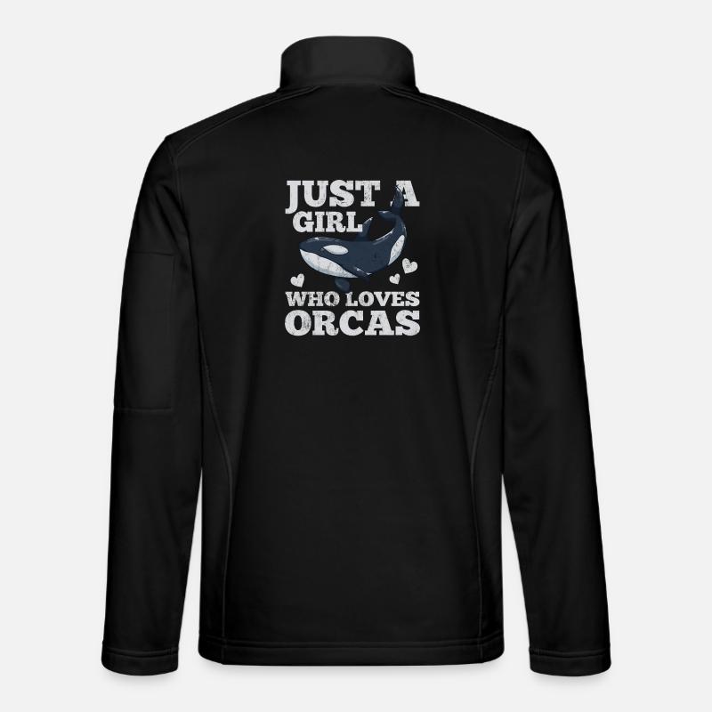 Orcas - Unisex Softshell Jacket - black
