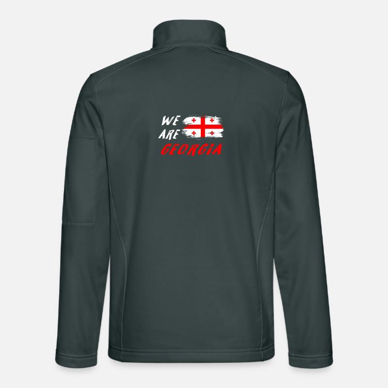 We are Georgia design / gift idea Unisex Softshell Jacket