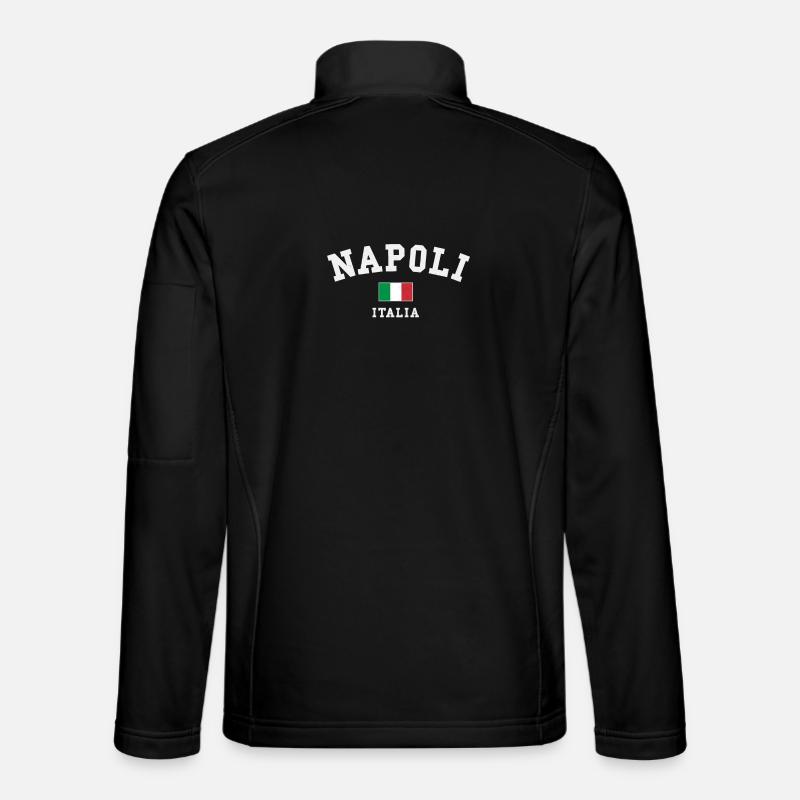 Napoli Italy - Unisex Softshell Jacket - black