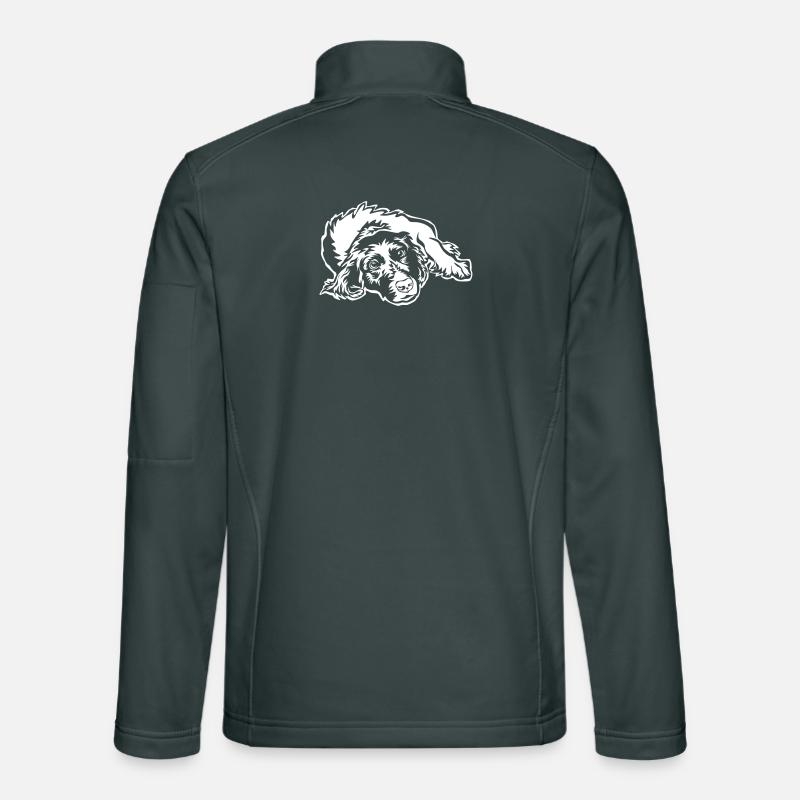 Munsterländer "Black Edition" Veste en tissu softshell Unisexe